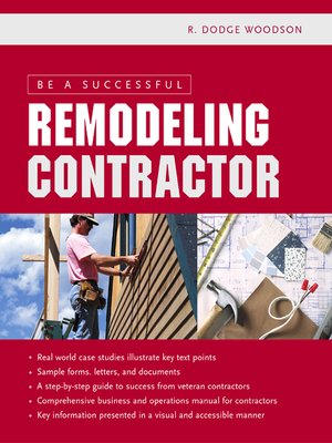 Be a Successful Remodeling Contractor - ebook